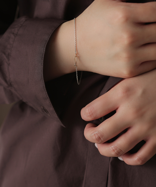Lilas（リラ）の「【SAMH by LILAS】 デタッチャブルフックSVブレスレット K10*SV（ブレスレット・レディース・シルバー・FREE）」の2枚目の写真