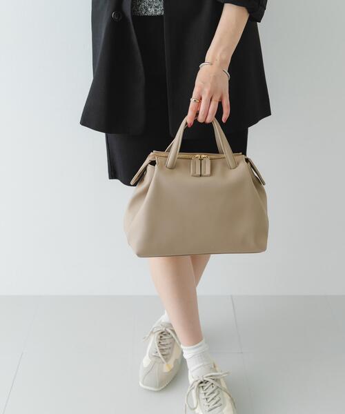 RODE SKO（ロデスコ）の「ソフトボストンバッグ（ボストンバッグ・レディース・グレー系その他/ブラック・ONE）」の7枚目の写真