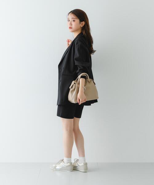 RODE SKO（ロデスコ）の「ソフトボストンバッグ（ボストンバッグ・レディース・グレー系その他/ブラック・ONE）」の5枚目の写真