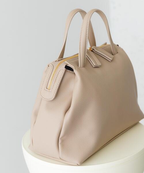 RODE SKO（ロデスコ）の「ソフトボストンバッグ（ボストンバッグ・レディース・グレー系その他/ブラック・ONE）」の4枚目の写真