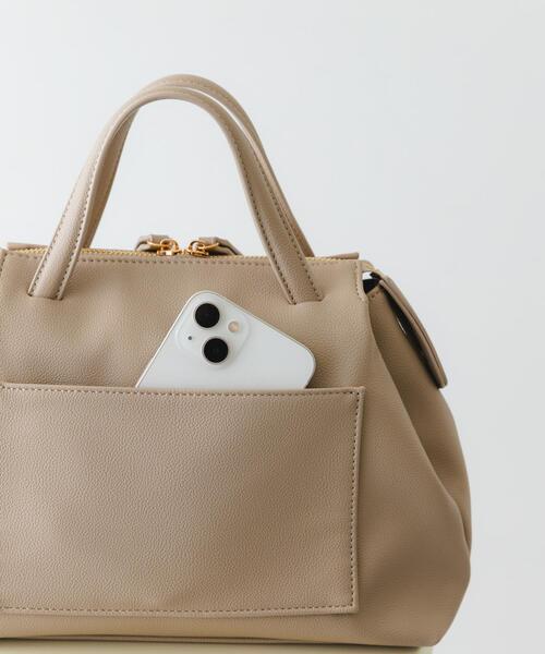 RODE SKO（ロデスコ）の「ソフトボストンバッグ（ボストンバッグ・レディース・グレー系その他/ブラック・ONE）」の20枚目の写真