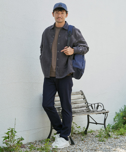 ikka（イッカ）の「GOKU楽パンツ EASY STRETCHデニム5P（デニムパンツ・メンズ・ブラック/ネイビー・S/M/L/XL）」の5枚目の写真