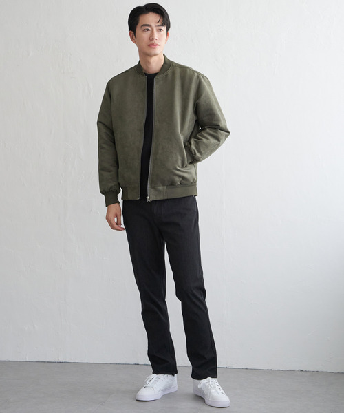 ikka（イッカ）の「GOKU楽パンツ EASY STRETCHデニム5P（デニムパンツ・メンズ・ブラック/ネイビー・S/M/L/XL）」の12枚目の写真