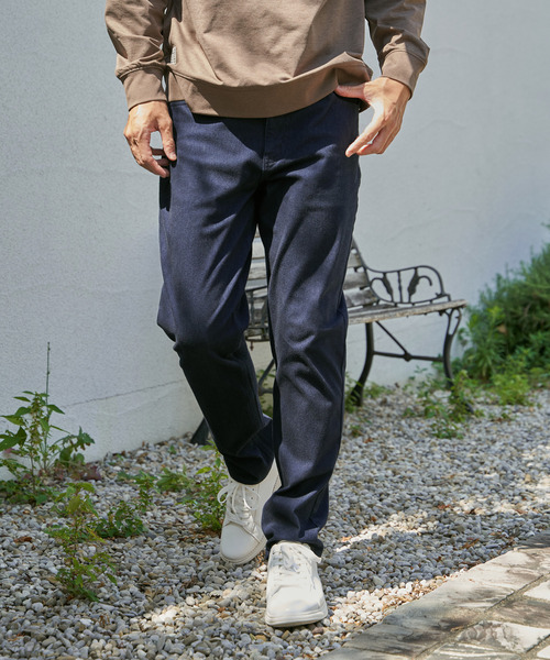 ikka（イッカ）の「GOKU楽パンツ EASY STRETCHデニム5P（デニムパンツ・メンズ・ブラック/ネイビー・S/M/L/XL）」の19枚目の写真