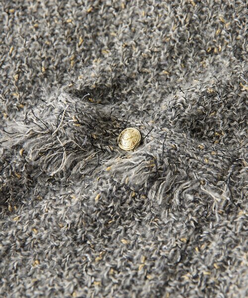 RIVE DROITE（リヴドロワ）の「【品のある着こなしに】リンクスツイードカーデ（カーディガン/ボレロ・レディース・ベージュ/ブラウン/グレー・FREE）」の17枚目の写真