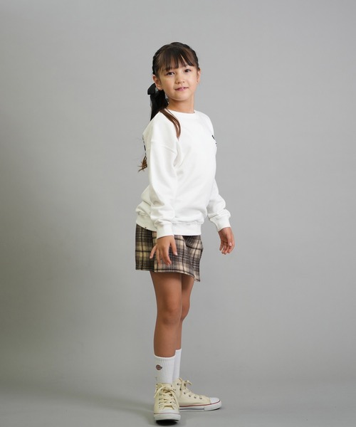 BILLABONG（ビラボン）の「BILLABONG/ビラボン トレーナー スウェット キッズ クルーネック レオパード柄 ロゴ バックプリント 裏毛 親子コーデ SQUARE LOGO BOY FIT BF016-030（スウェット・キッズ・ブラック/ホワイト・150cm/130cm/140cm）」の10枚目の写真