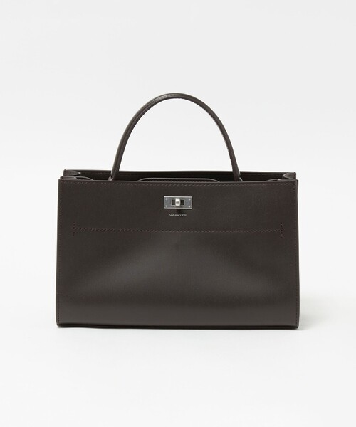 ORSETTO（オルセット）の「＜ORSETTO＞ SCATOLA SQEBAG（ショルダーバッグ・レディース・ダークブラウン・FREE）」の5枚目の写真