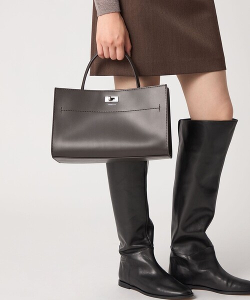 ORSETTO（オルセット）の「＜ORSETTO＞ SCATOLA SQEBAG（ショルダーバッグ・レディース・ダークブラウン・FREE）」の9枚目の写真