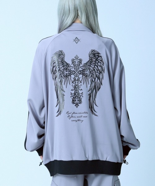 『REFLEM/レフレム』バックプリントトラックジャケット ジャージ REFLEM（レフレム）の「『REFLEM/レフレム』バックプリント