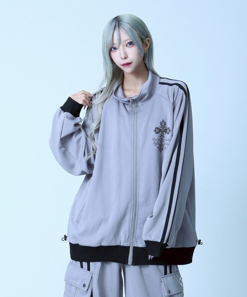 REFLEM/レフレム』バックプリントトラックジャージ（ジャージ