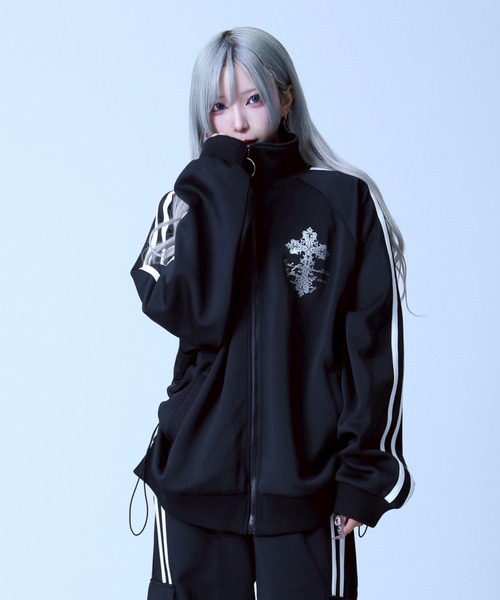 REFLEM/レフレム』バックプリントトラックジャージ（ジャージ