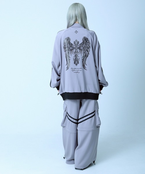 『REFLEM/レフレム』バックプリントトラックジャケット ジャージ REFLEM（レフレム）の「『REFLEM/レフレム』バックプリント