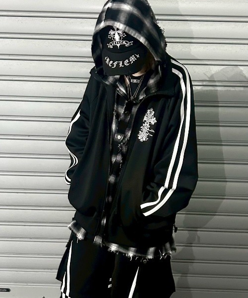 REFLEM/レフレム』バックプリントトラックジャージ（ジャージ