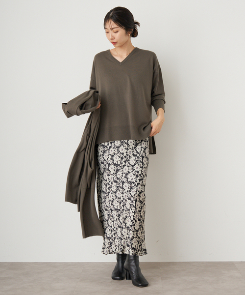 IENA(イエナ)の「DEVEAUXスカート(スカート・レディース・ブラック・38/36)」の3枚目の写真