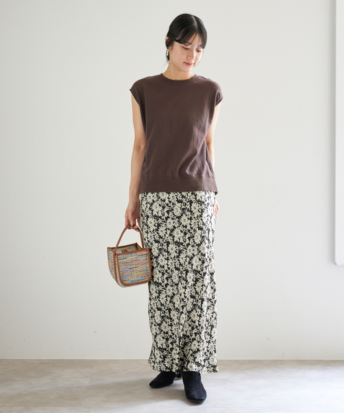 IENA(イエナ)の「DEVEAUXスカート(スカート・レディース・ブラック・38/36)」の9枚目の写真