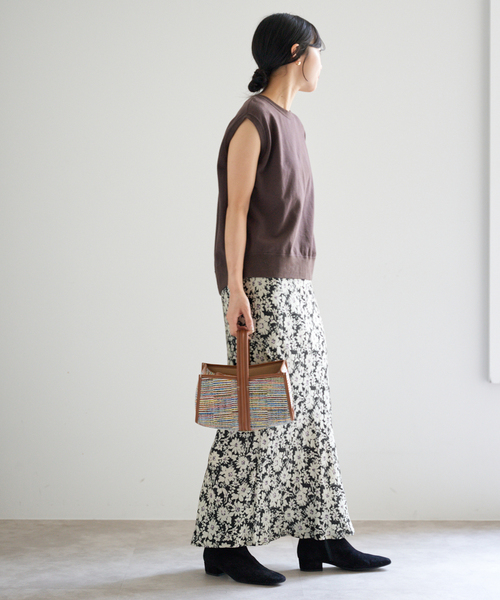 IENA(イエナ)の「DEVEAUXスカート(スカート・レディース・ブラック・38/36)」の10枚目の写真