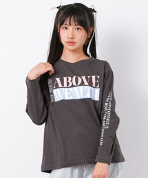 RiCO SUCRE（リコシュクレ）の「ラバーロゴプリントロングTシャツ（Tシャツ/カットソー）」