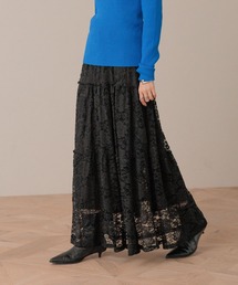 LOWRYS FARM | レースティアードスカート  579640(スカート)