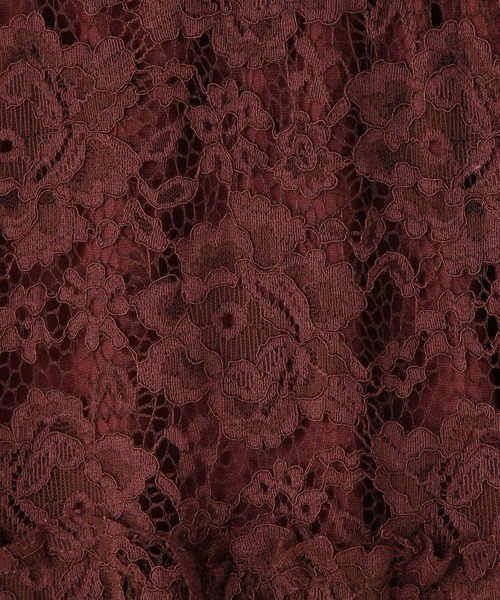 LOWRYS FARM（ローリーズファーム）の「レースティアードスカート  579640（スカート・レディース・ブラウン/アイボリー/ブラック・FREE）」の17枚目の写真