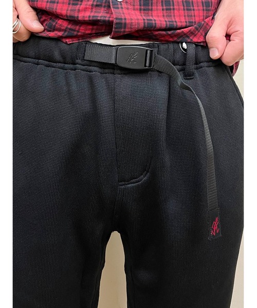 Gramicci(グラミチ)の「GRAMICCI/グラミチ ボンディングニットフリースイージーテーパードパンツ BONDING KNIT FLEECE EASY TAPERED PANTS(その他パンツ・メンズ・チャコールグレー/ブラック・S/L/M)」の4枚目の写真