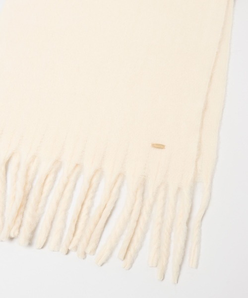 A part by(アパートバイ)の「モヘアコンフリンジストール(ストール/ショール・レディース・アイボリー/ブルー系その他2/ライトグレー・FREE)」の12枚目の写真