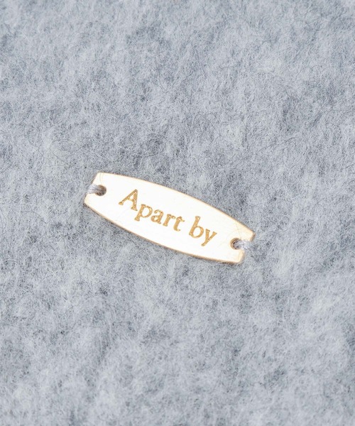 A part by(アパートバイ)の「モヘアコンフリンジストール(ストール/ショール・レディース・アイボリー/ブルー系その他2/ライトグレー・FREE)」の20枚目の写真