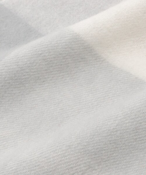 UNTITLED（アンタイトル）の「【名品／定番人気】ウールチェックマフラー（ストール/ショール・レディース・ピンク系その他2/ブルーグリーン/ピンク系2/サックスブルー系1・99）」の8枚目の写真