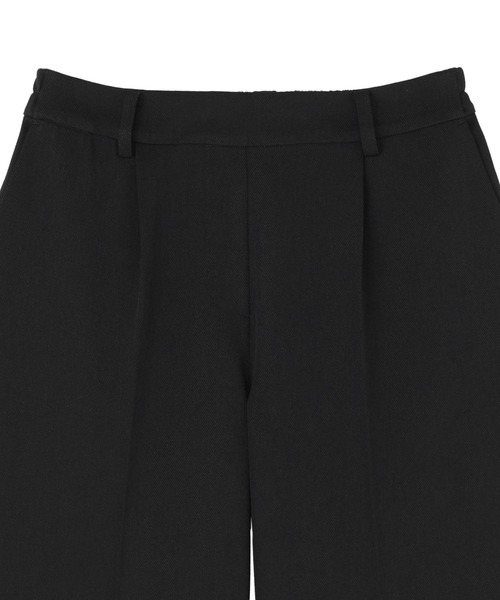 TOKYO SHIRTS(トウキョウシャツ)の「テーパード パンツ セットアップ可能(スラックス・レディース・ブラック/グレー・M/L/LL)」の6枚目の写真