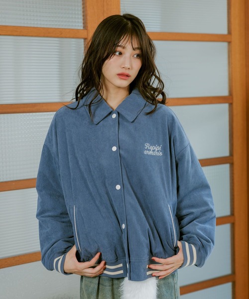 ジャケット・アウター rizotto コーデュロイスタジャン（スタジャン）｜repipi armario（レピピ