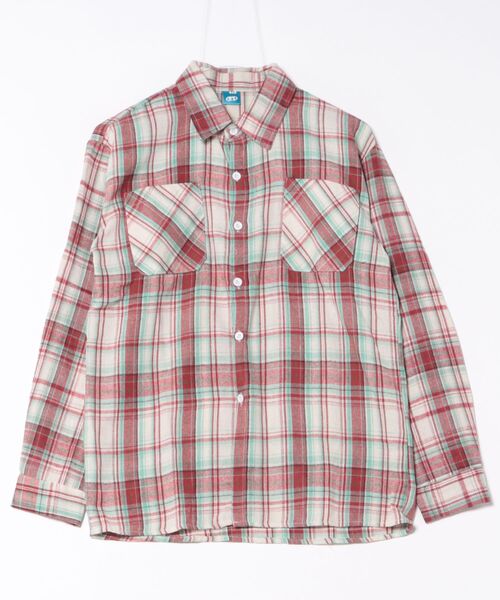 MAISON DE THERESE(メゾン ド テレーズ)の「ビンテージ チェック シャツ(シャツ/ブラウス・レディース・レッド/ブルー・M/L)」の15枚目の写真