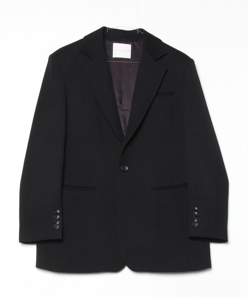 CINOH(チノ)の「CAVARLY TWILL BACK BUTTON JACKET(テーラードジャケット・レディース・ブラック/ブラウン・38)」の21枚目の写真