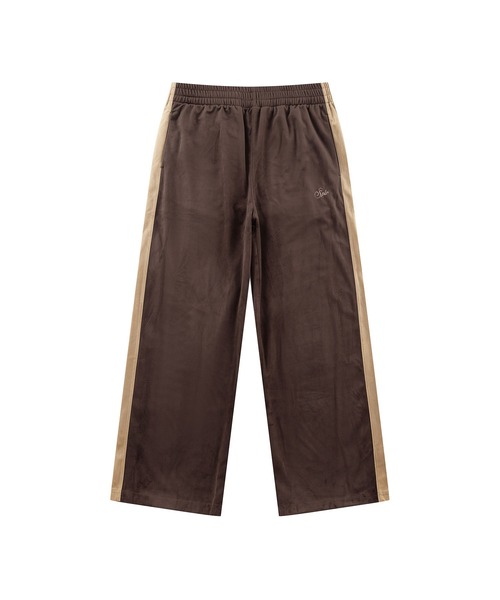 SPLR(エス・ピー・エル・アール)の「トラックパンツ|Velour Track Pants|SPLR(その他パンツ・メンズ・ブラウン/ネイビー・SMALL/MEDIUM/LARGE/X-LARGE)」の1枚目の写真