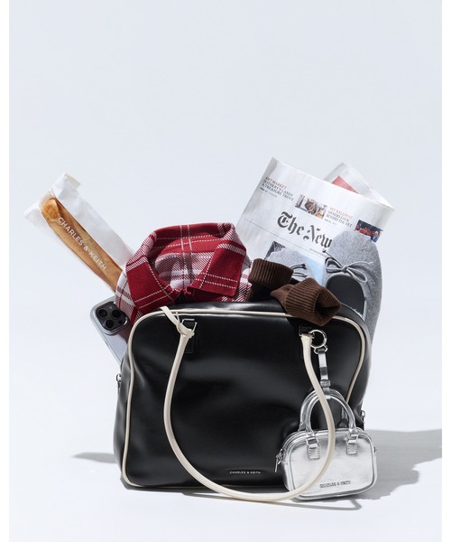 Sianna ラージシアンナ ボウリングバッグ（トートバッグ）｜CHARLES