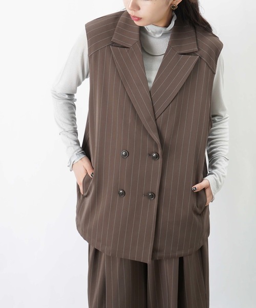 セール】LC/LLL ストライプベスト（ベスト）｜LUCA/LADY LUCK LUCA