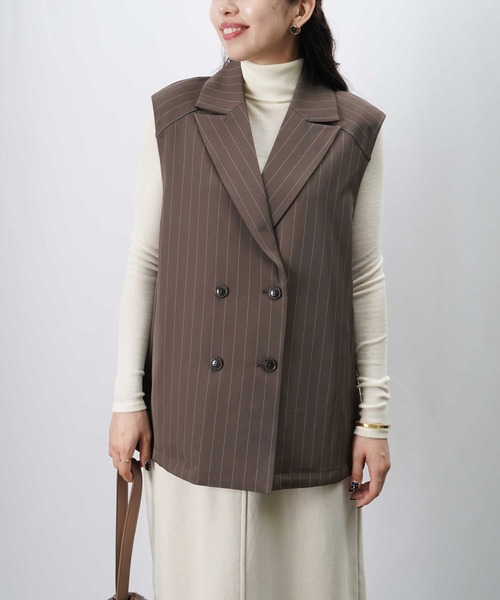 セール】LC/LLL ストライプベスト（ベスト）｜LUCA/LADY LUCK LUCA