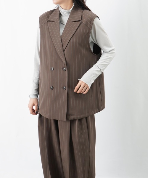 セール】LC/LLL ストライプベスト（ベスト）｜LUCA/LADY LUCK LUCA