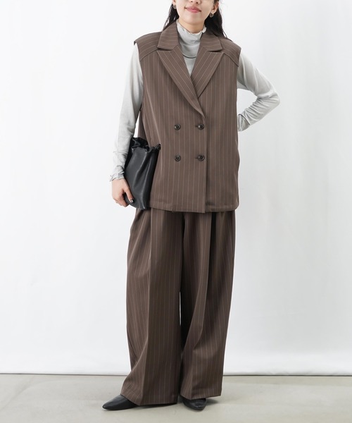 セール】LC/LLL ストライプベスト（ベスト）｜LUCA/LADY LUCK LUCA