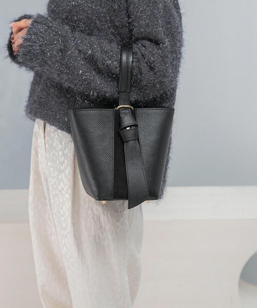 URBAN RESEARCH ROSSO WOMEN（アーバンリサーチ　ロッソ）の「AULENTTI　BAG（ハンドバッグ・レディース・ブラック/ベージュ/ブラウン・-）」の8枚目の写真