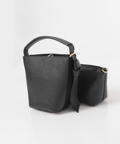 URBAN RESEARCH ROSSO WOMEN（アーバンリサーチ　ロッソ）の「AULENTTI　BAG（ハンドバッグ・レディース・ブラック/ベージュ/ブラウン・-）」の12枚目の写真