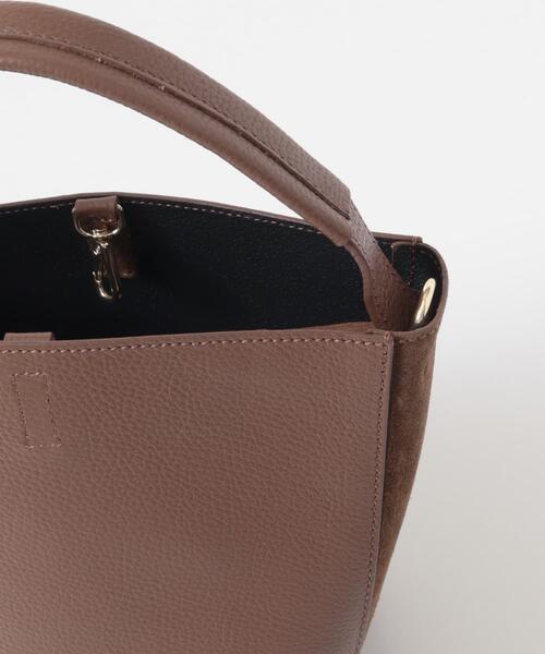 URBAN RESEARCH ROSSO WOMEN（アーバンリサーチ　ロッソ）の「AULENTTI　BAG（ハンドバッグ・レディース・ブラック/ベージュ/ブラウン・-）」の17枚目の写真