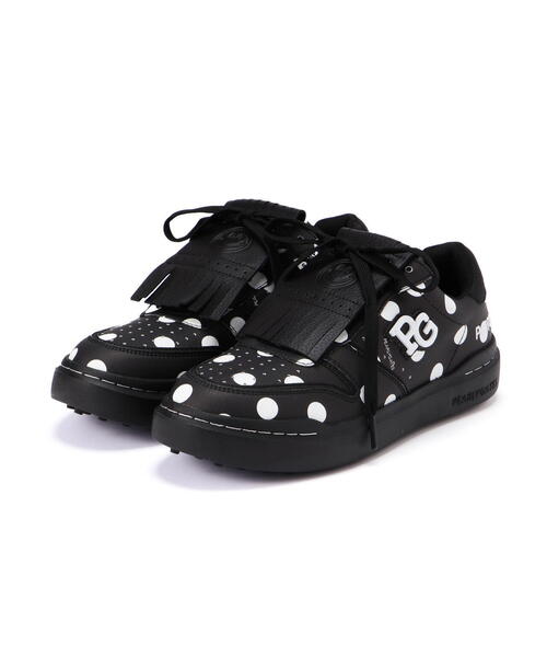 PEARLY GATES(パーリーゲイツ)の「【PEARLY GATES】THE SHOES キルトタンスパイクレスシューズ (MENS)(その他シューズ・メンズ・ホワイト系その他/ダークブルー・26.0cm/27.0cm/25.5cm/26.5cm/27.5cm)」の2枚目の写真