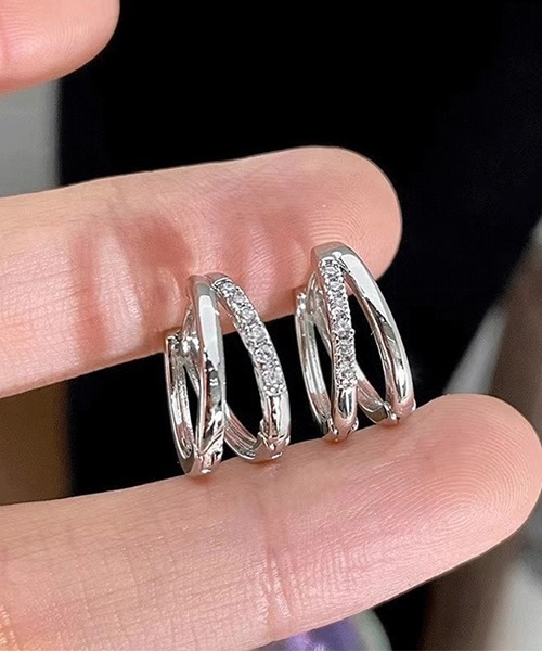 Kaya◆silver925✧着せ替えピアス✧3ペア Kaya様専用silver925着せ替えピアス3ペア-極上イタリア製ファクトリー