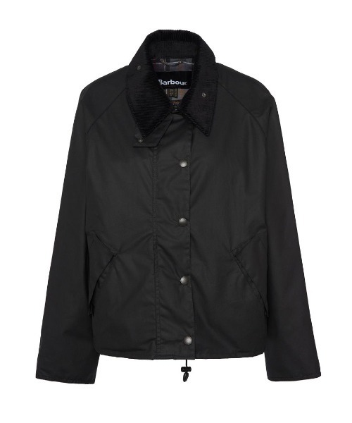 Barbour(バブアー)の「【TRANSPORT / トランスポート】ワックス ショート ジャケット(レディース)(ブルゾン・レディース・グリーン/オリーブ/ブラック・6/8/10)」の18枚目の写真