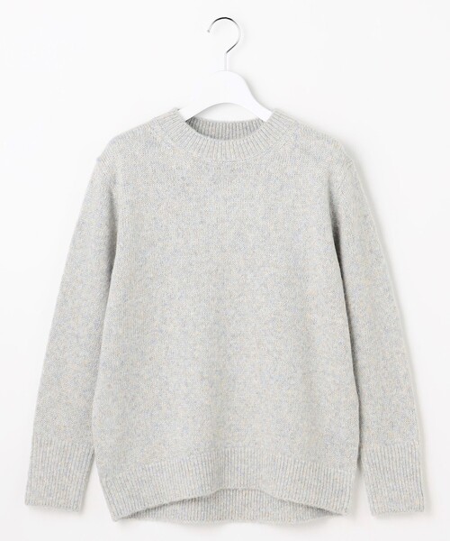 J.PRESS Ladies(J.プレス レディス)の「MIX COLOR クルーネック ニット(ニット/セーター・レディース・ベージュ系/サックスブルー系・SMALL)」の13枚目の写真