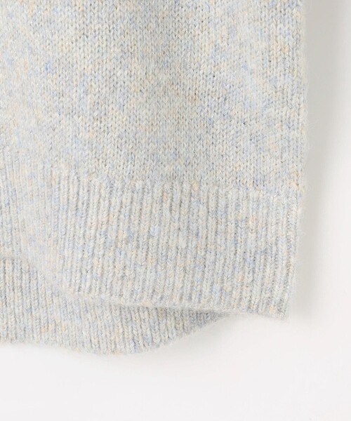 J.PRESS Ladies(J.プレス レディス)の「MIX COLOR クルーネック ニット(ニット/セーター・レディース・ベージュ系/サックスブルー系・SMALL)」の17枚目の写真
