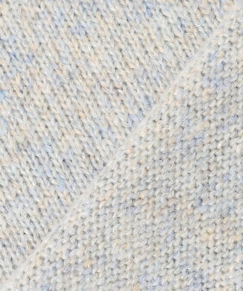 J.PRESS Ladies(J.プレス レディス)の「MIX COLOR クルーネック ニット(ニット/セーター・レディース・ベージュ系/サックスブルー系・SMALL)」の18枚目の写真