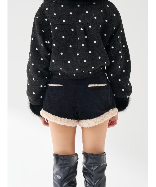 ポイントボアコーデュロイショートパンツ（その他パンツ）｜Darich