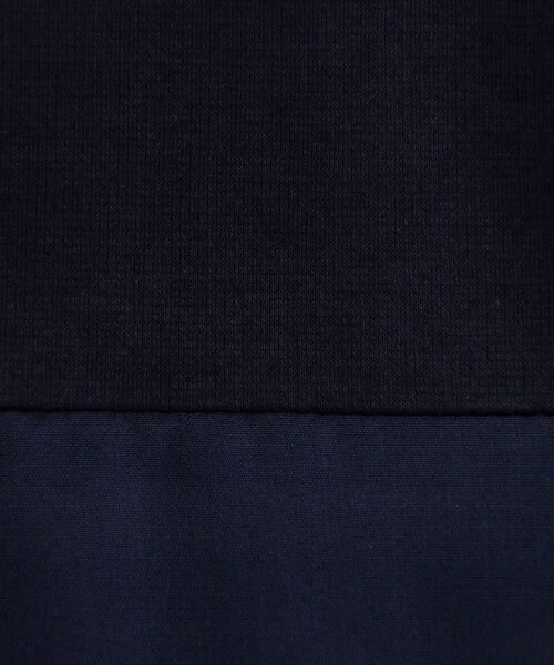 COUP DE CHANCE（クードシャンス）の「【手洗い可／日本製】異素材ドッキングのカットソー（Tシャツ/カットソー・レディース・ネイビー系/ブラック系/ネイビー/ボルドー・38/34）」の12枚目の写真