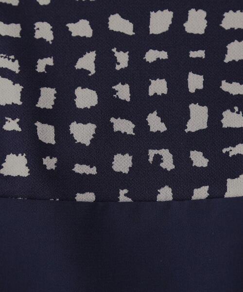 COUP DE CHANCE（クードシャンス）の「【手洗い可／日本製】異素材ドッキングのカットソー（Tシャツ/カットソー・レディース・ネイビー系/ブラック系/ネイビー/ボルドー・38/34）」の20枚目の写真