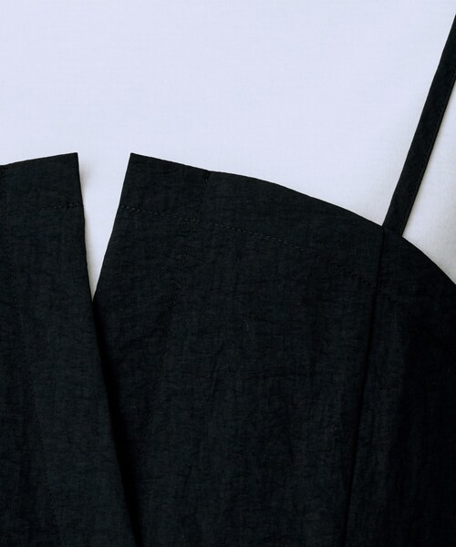 UNTITLED（アンタイトル）の「【洗える/ゆったりシルエット】ビスチェドッキング　プルオーバー（Tシャツ/カットソー・レディース・ブラウン系その他5/ブラック系4/ベージュ系4・48/44/04/02/50/00）」の11枚目の写真